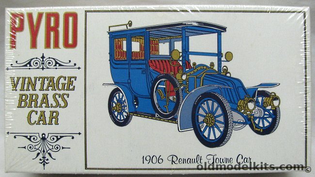Pyro 1/32 1906 Renault Towne Car, C454-125 plastic model kit